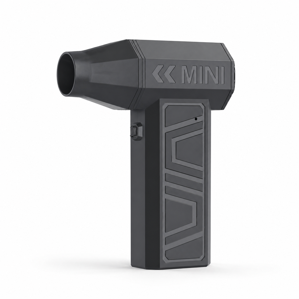 130000 RPM Turbo Jet Fan Handheld Air Blower Mini Electric Tool with LED Power Display for Car PC Pet Hair Barbecue